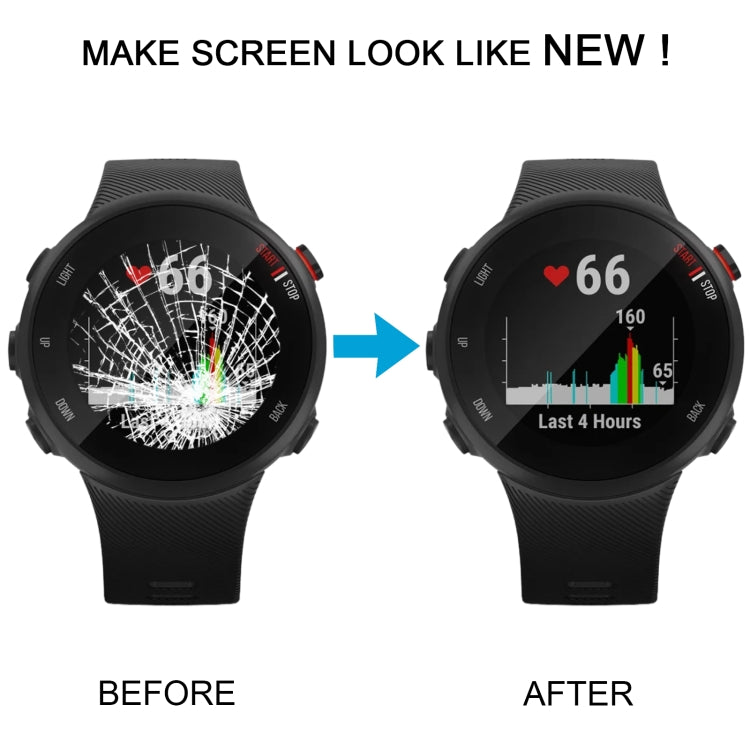 For Garmin Forerunner 45S Original LCD Screen with Digitizer Full Assembly