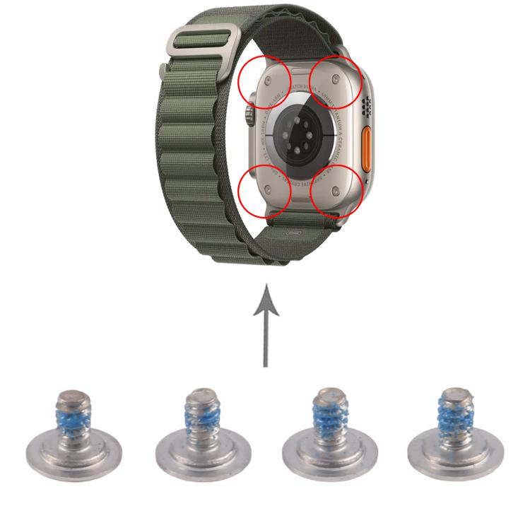 For Apple watch Ultra / Ultra 2 49mm Bottom Cover Screws Set, For Apple Watch Ultra 1 / Ultra 2 49mm