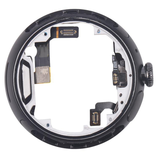 For Google Pixel Watch 2 2023 G4TSL GC3G8 GD2WG Middle Frame Bezel Plate with Crown Spin Axis Flex Cable, Middle Frame