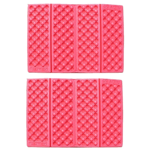 2 STK Tragbares faltbares Zellmassagekissen für den Außenbereich, feuchtigkeitsbeständige Picknick-Sitzmatten aus EVA-Schaumstoff, 2 STK (Rot), 2 STK (Dunkelgrün), 2 STK (Grasgrün), 2 STK (Orange), 2 STK (Blau), 2 STK (Lila)