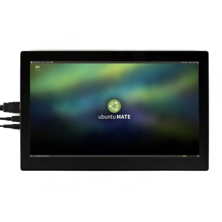 Waveshare 13.3 inch IPS 1920x1080 Capacitive Touch Screen LCD with Toughened Glass Cover, Supports Multi mini-PCs, Multi Systems, 13.3 inch