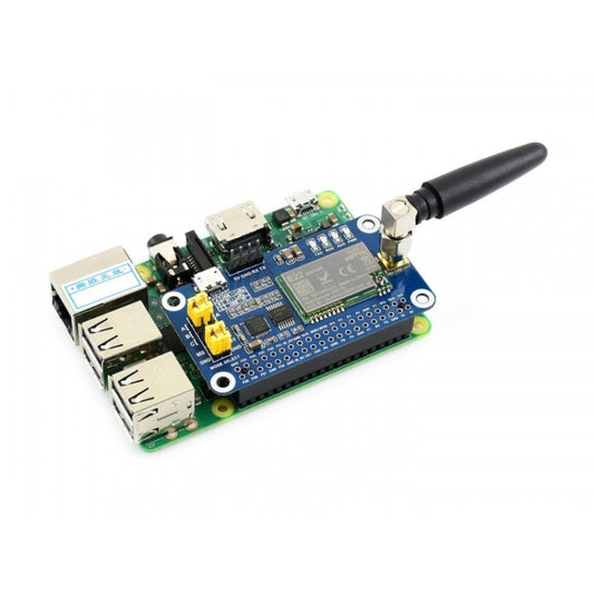 Waveshare SX1262 LoRa HAT 868MHz Frequency Band for Raspberry Pi, Applicable for Europe / Asia / Africa, 868MHz