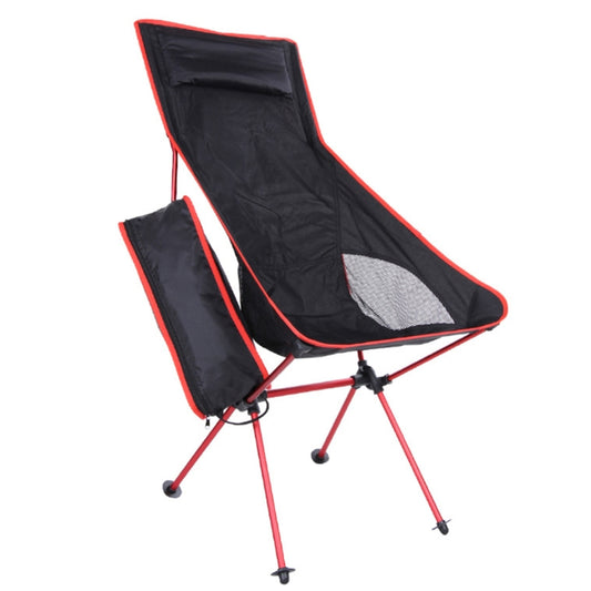 Chaise de camping pliante portable d'extérieur légère pour la pêche et la plage, dossier en alliage d'aluminium d'aviation, chaise longue, chaise de camping (bleue), chaise de camping (verte), chaise de camping (orange), chaise de camping (rouge)