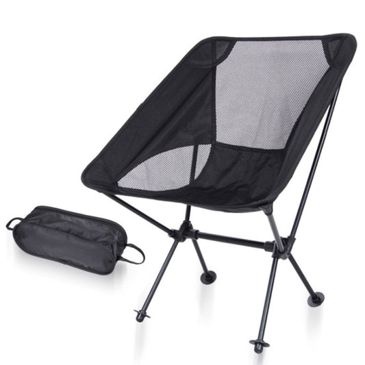 Chaise de Camping Pliante Portable d'Extérieur Chaise de Pêche Légère Chaise de Plage Fauteuil Inclinable en Alliage d'Aluminium d'Aviation, Chaise de Camping (Noir), Chaise de Pêche de Plage (verte), Chaise de Pêche de Plage (rouge)