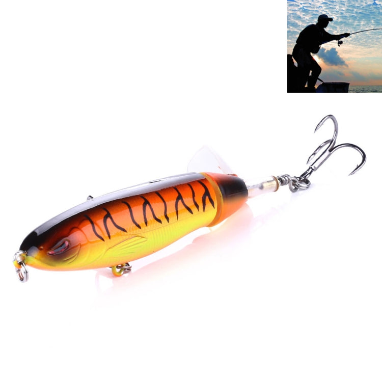 HENGJIA PE018 10cm/13g Leurres de pêche durs en forme de tracteur à hélice pour eau salée et eau douce, PE018 1#, PE018 2#, PE018 3#, PE018 4#, PE018 5#, PE018 6#, PE018 7#, PE018 8#