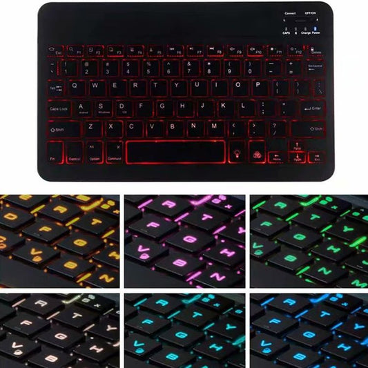 A06BS Ultra - thin Backlight Bluetooth Keyboard Leather Case with Holder & Pen Slot, For iPad mini 6 / mini 7, For iPad mini 6 - ORIWHIZApple AccessoriesiPad KeyboardiPad Keyboard For iPad mini