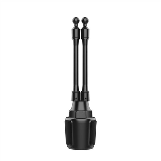 A080+X908 Car Cup Double Mobile Phone Holder Mount Adjustable Cradle Bracket, A080+X908 - ORIWHIZ