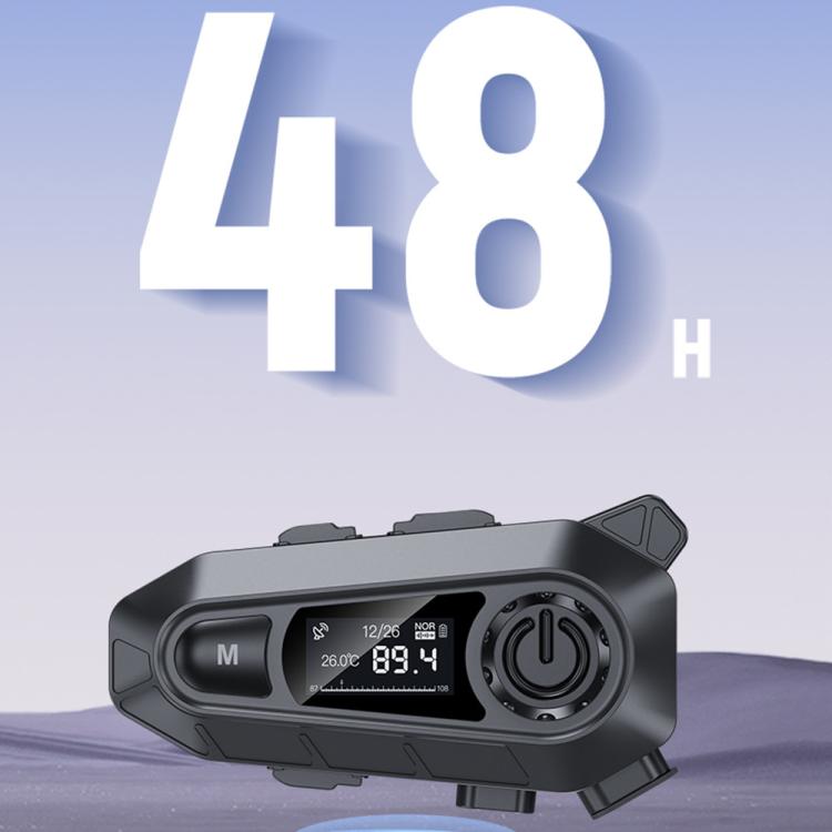 A1 IP67 Waterproof Motorcycle Helmet Noise Reduction Bluetooth Headset, Soft Mic, Hard Mic, Soft and Hard Mics - ORIWHIZConsumer ElectronicsMotorcycle Walkie TalkieWalkie Talkie