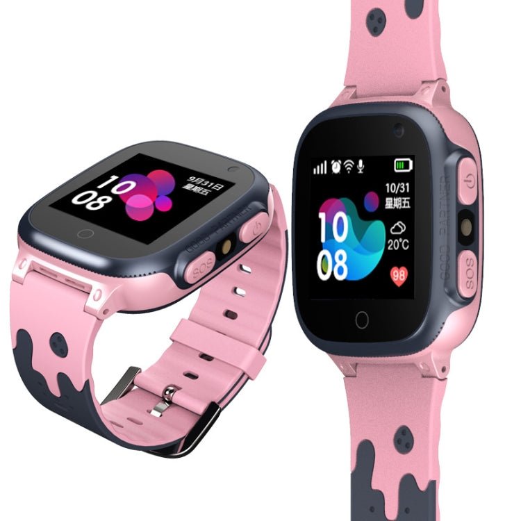 A111 - Z1 Children Smart Positioning Plug - In Cartoon Call For Help Multi - Function Watch Phone, Pink, Blue - ORIWHIZ