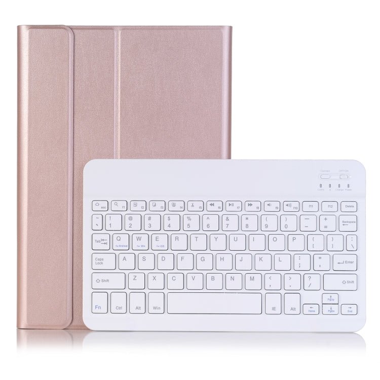 A13B Lambskin Texture Bluetooth Touch Keyboard Leather Tablet Case with Pen Slot, For iPad Pro 11 2024 - ORIWHIZApple AccessoriesiPad KeyboardiPad Keyboard For iPad Pro