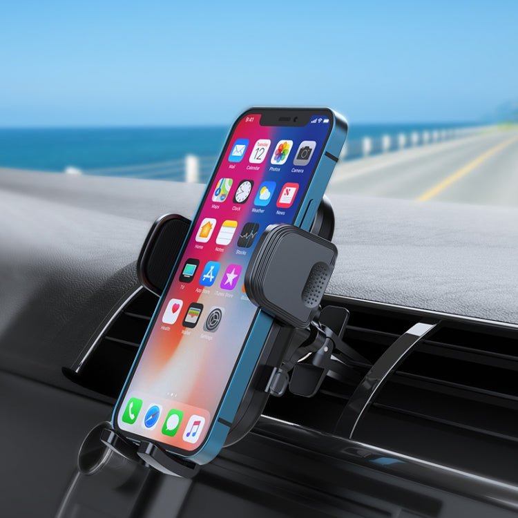 A190+X901 Car Phone Holder Air Vent Mount Coaxial Knob Adjustment Clip Stand, A190+X901 - ORIWHIZ