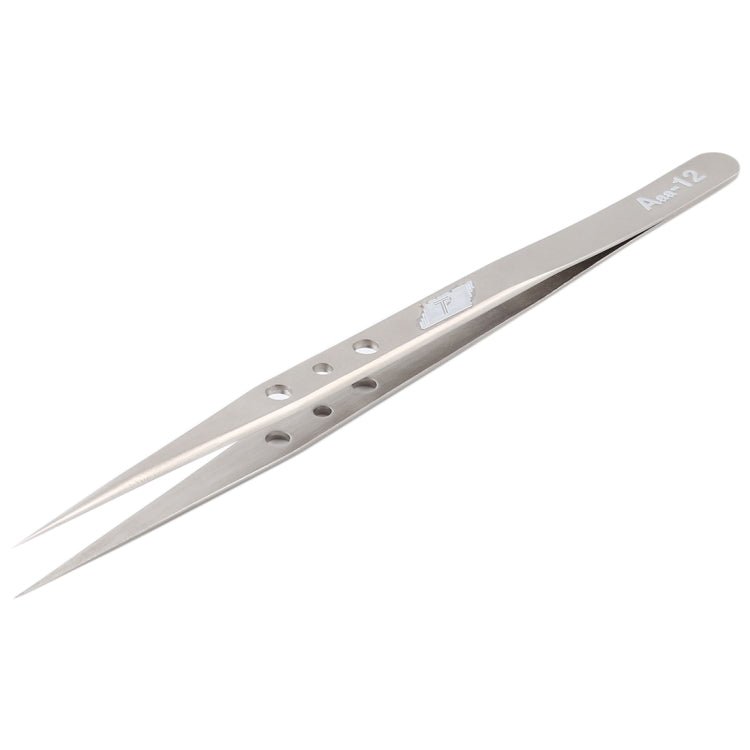 Aaa - 12 Precision Repair Tweezers Long Pointed Stainless Steel, Aaa - 12 - ORIWHIZ