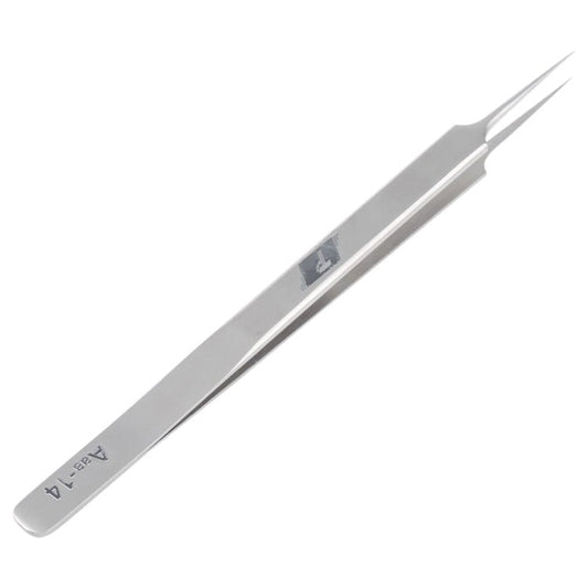 Aaa - 14 Stainless Steel Ultra Fine High Hardness Tenacity Durable Tweezers, Aaa - 14 - ORIWHIZ