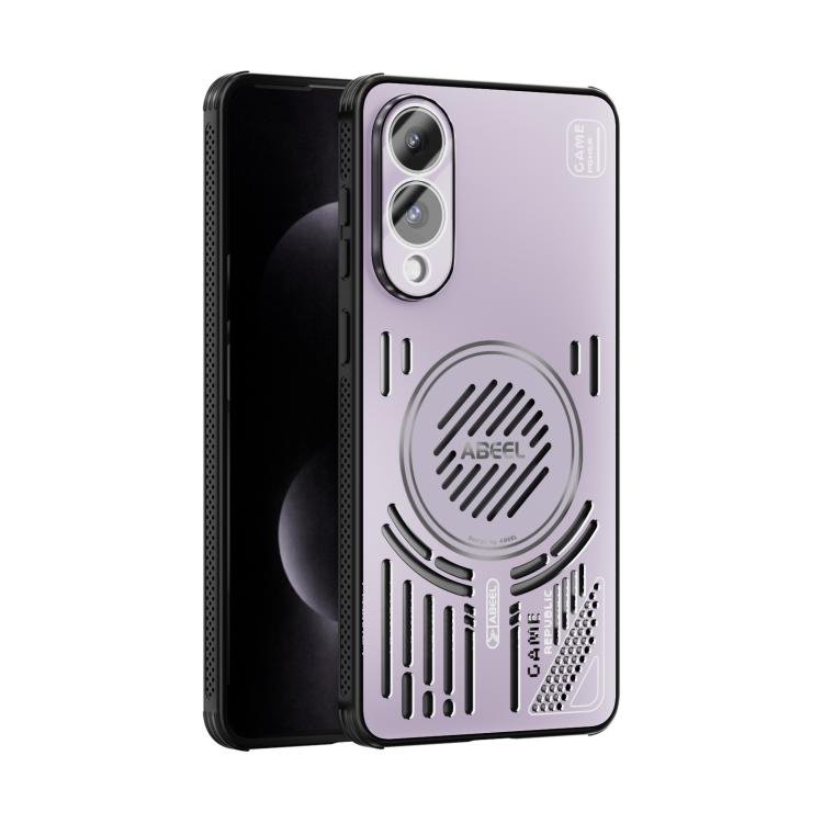 ABEEL Ice Fox Series Magnetic Heat Sink Cooling Phone Case, For Samsung Galaxy S25 Edge 5G, For Samsung Galaxy S25 5G, For Samsung Galaxy S25+ 5G, For Samsung Galaxy S25 Ultra 5G - ORIWHIZGalaxy S25 Edge 5GGalaxy S25 Edge 5G CasesSamsung Accessories