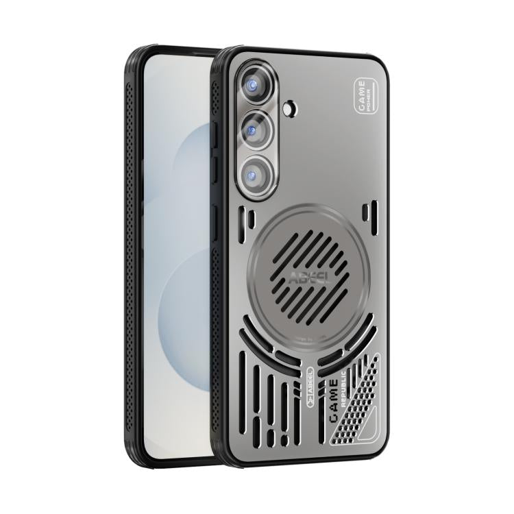 ABEEL Ice Fox Series Magnetic Heat Sink Cooling Phone Case, For Samsung Galaxy S25 Edge 5G, For Samsung Galaxy S25 5G, For Samsung Galaxy S25+ 5G, For Samsung Galaxy S25 Ultra 5G - ORIWHIZGalaxy S25 Edge 5GGalaxy S25 Edge 5G CasesSamsung Accessories