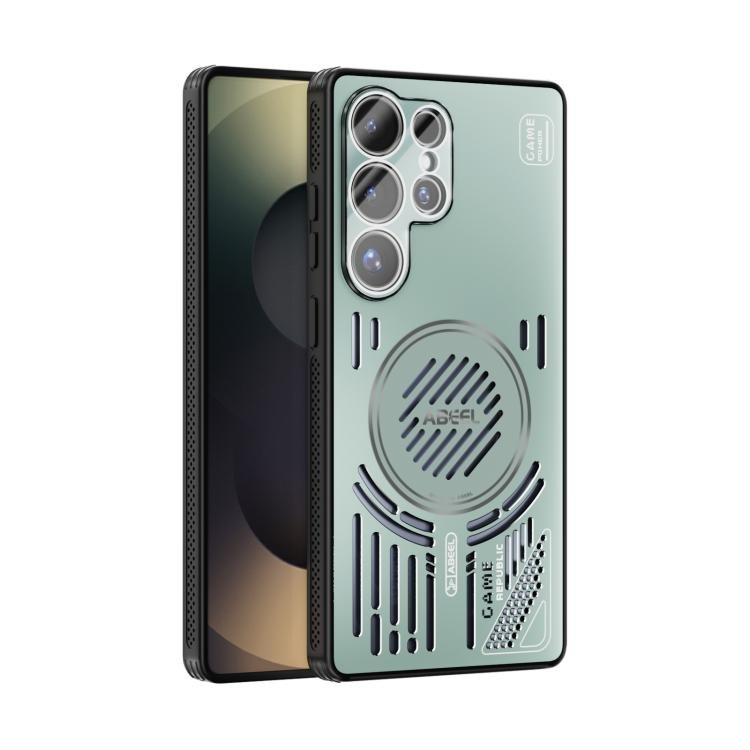 ABEEL Ice Fox Series Magnetic Heat Sink Cooling Phone Case, For Samsung Galaxy S25 Edge 5G, For Samsung Galaxy S25 5G, For Samsung Galaxy S25+ 5G, For Samsung Galaxy S25 Ultra 5G - ORIWHIZGalaxy S25 Edge 5GGalaxy S25 Edge 5G CasesSamsung Accessories