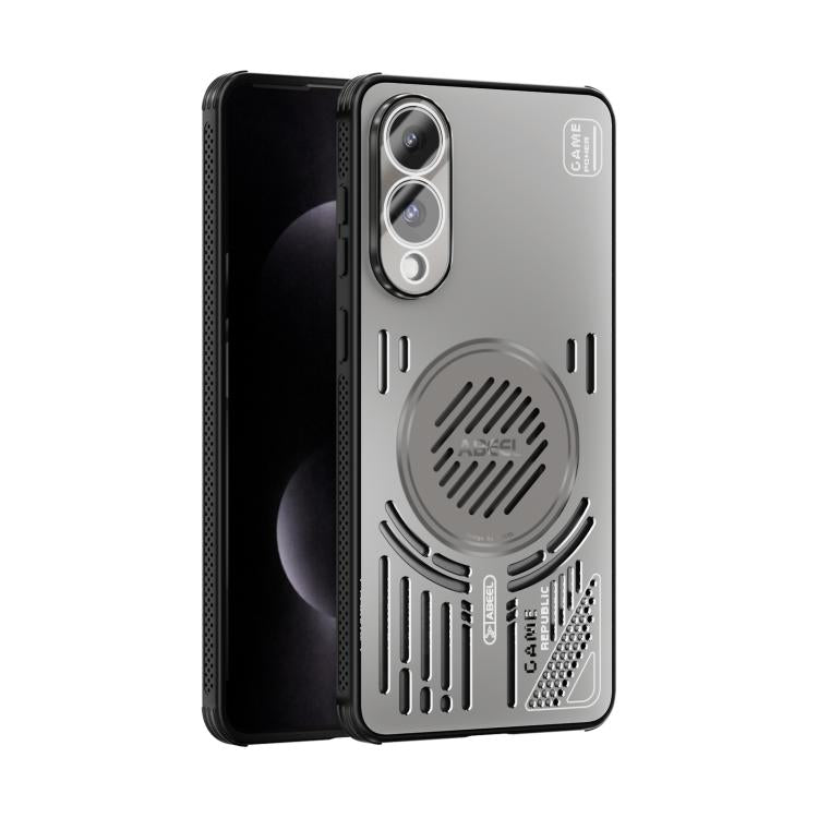 ABEEL Ice Fox Series Magnetic Heat Sink Cooling Phone Case, For Samsung Galaxy S25 Edge 5G, For Samsung Galaxy S25 5G, For Samsung Galaxy S25+ 5G, For Samsung Galaxy S25 Ultra 5G - ORIWHIZGalaxy S25 Edge 5GGalaxy S25 Edge 5G CasesSamsung Accessories