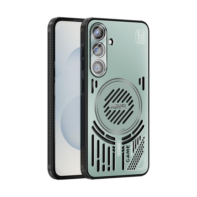 ABEEL Ice Fox Series Magnetic Heat Sink Cooling Phone Case, For Samsung Galaxy S25 Edge 5G, For Samsung Galaxy S25 5G, For Samsung Galaxy S25+ 5G, For Samsung Galaxy S25 Ultra 5G - ORIWHIZGalaxy S25 Edge 5GGalaxy S25 Edge 5G CasesSamsung Accessories