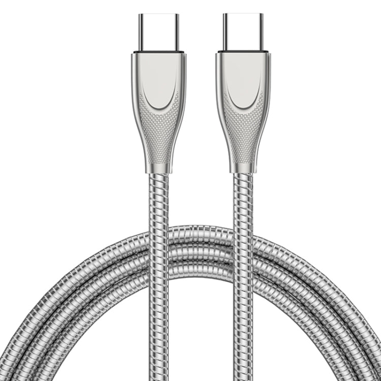 ADC - 009 USB - C / Type - C to USB - C / Type - C Zinc Alloy Hose Fast Charging Data Cable, Cable Length: 1m, USB - C / Type - C to USB - C / Type - C - ORIWHIZ