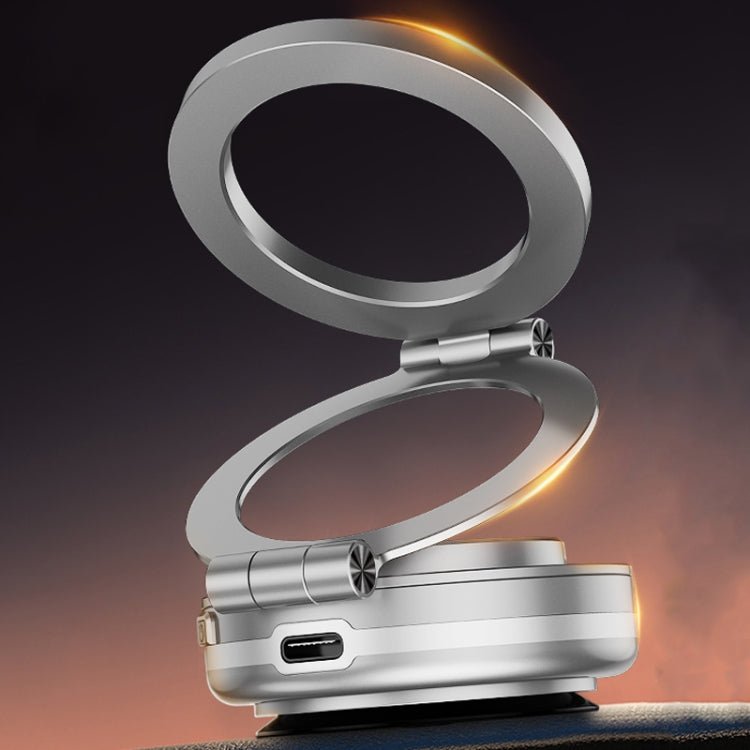 AIMITE C2 Car Vacuum Suction Cup Magnetic Three Axis Linkage Rotatable Cell Phone Holder - ORIWHIZ