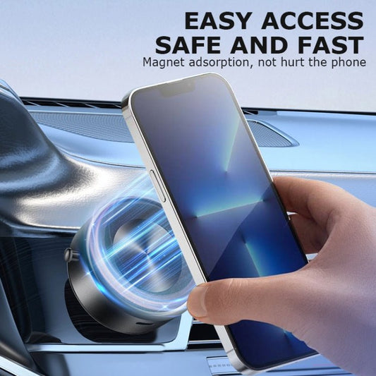 AIMITE M8 Car Phone Holder Vacuum Suction Cup Strong Magnetic Support Bracket - ORIWHIZ