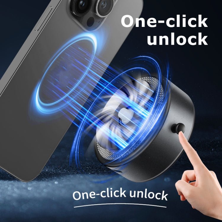 AIMITE M8 Car Phone Holder Vacuum Suction Cup Strong Magnetic Support Bracket - ORIWHIZ