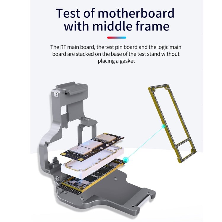 Aixun FC3 - 11 Mainboard Layered Testing Fixture for iPhone 11/11 Pro/11Pro Max, Aixun FC3 - 11 - ORIWHIZ