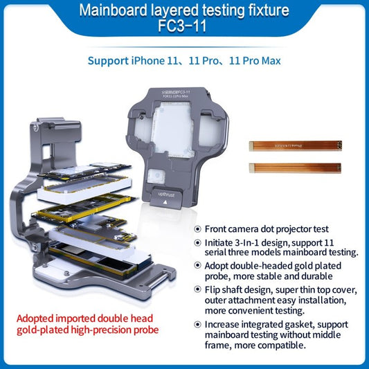 Aixun FC3 - 11 Mainboard Layered Testing Fixture for iPhone 11/11 Pro/11Pro Max, Aixun FC3 - 11 - ORIWHIZ