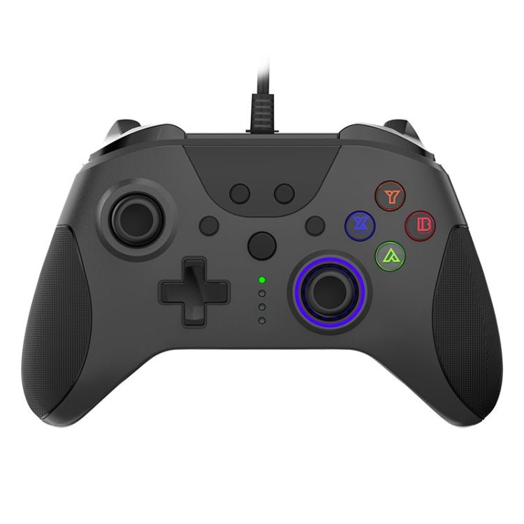 Ajazz AG110 Wired Vibration Sensing Gamepad For Xbox, Cable Length: 2m, AG110(Black), AG110(White Blue) - ORIWHIZAjazzMicroSoft AccessoriesMicroSoft Accessories Gamepad