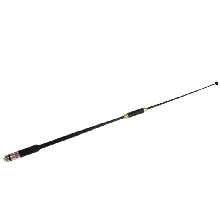 AL - 800 Dual Band 144/430MHz High Gain SMA - F Telescopic Handheld Radio Dual Antenna for Walkie Talkie, Antenna Length: 22cm / 86cm - ORIWHIZConsumer ElectronicsWalkie TalkieWalkie Talkie Antenna