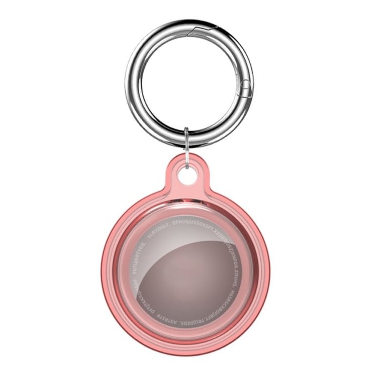 All - inclusive Clear Crystal Shockproof Protective Cover Case with Keychain Hook Loop, For AirTag - ORIWHIZ