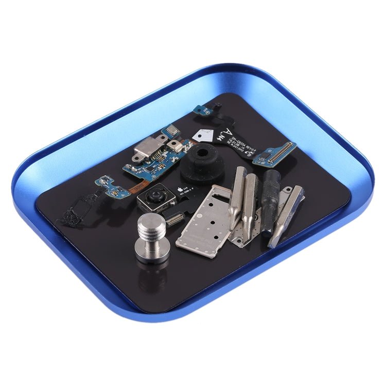 Aluminium Alloy Screw Tray Phone Repair Tool, Screw Tray, Screw Tray (Red) - ORIWHIZ