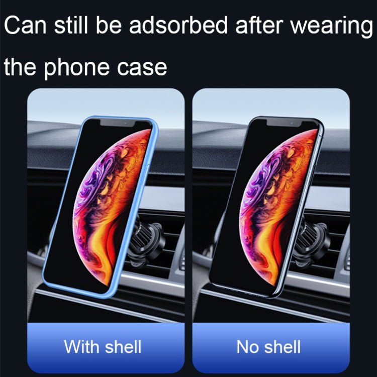 Aluminum Alloy Rotatable Magnetic Car Air Outlet Mobile Phone Holder - ORIWHIZ