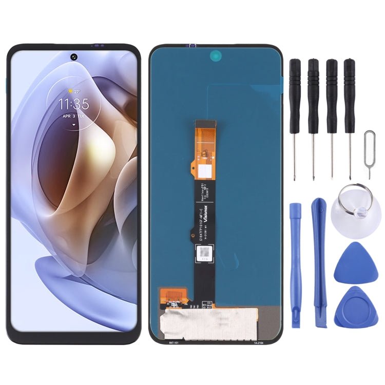 AMOLED Material LCD Screen and Digitizer Full Assembly For Motorola Moto G31 / G41 / G71 5G, For Motorola Moto G31/G41/G71 5G(AMOLED) - ORIWHIZ