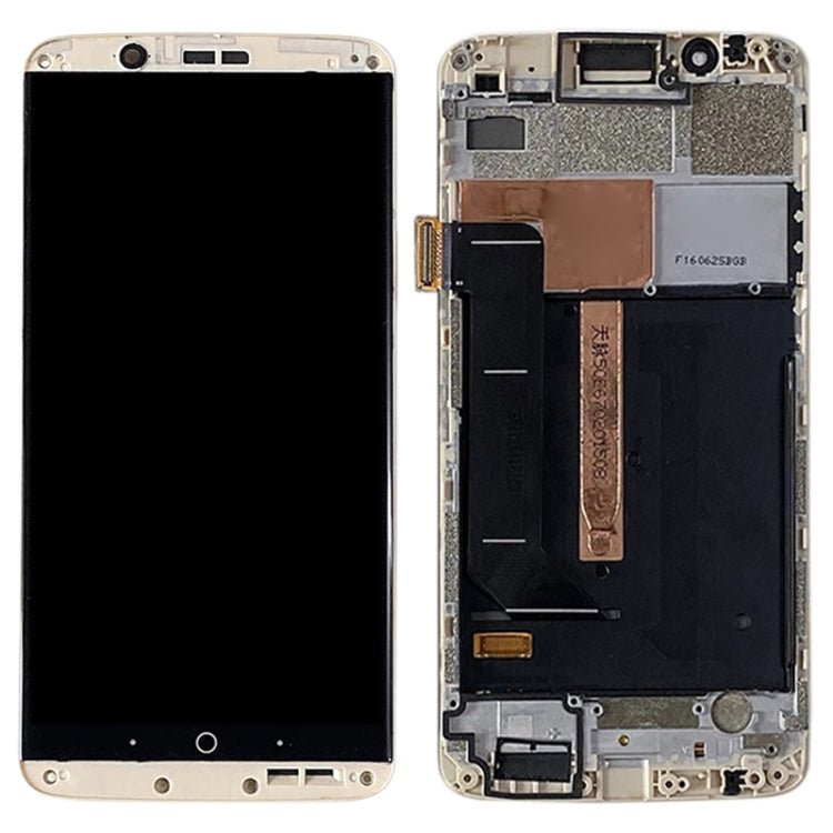 AMOLED Material LCD Screen and Digitizer Full Assembly With Frame for ZTE Axon 7 A2017 A2017U A2017G, For ZTE Axon 7 - ORIWHIZ