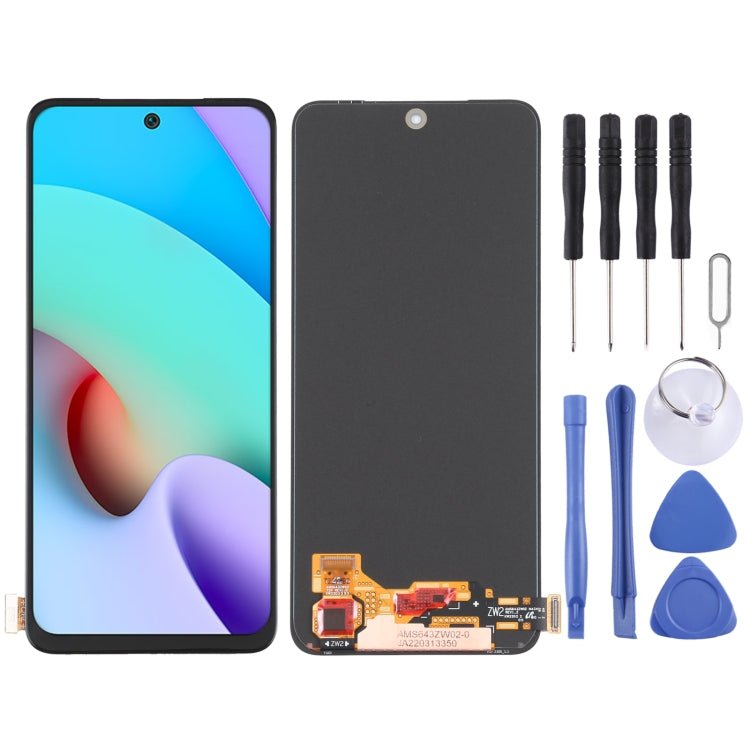 AMOLED Material Original LCD Screen and Digitizer Full Assembly for Xiaomi Redmi Note 11 4G / Redmi Note 11S 4G/Poco M4 Pro, For Xiaomi Redmi Note 11 4G/Poco M4 Pro (AMOLED) - ORIWHIZ