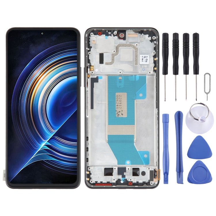 AMOLED Original LCD Screen For Xiaomi Redmi K50 / K50 Pro Digitizer Full Assembly with Frame, For Xiaomi Redmi K50 / K50 Pro(Original) - ORIWHIZ