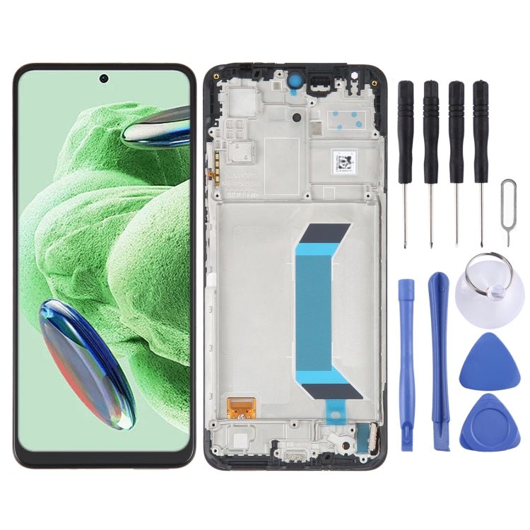 AMOLED Original LCD Screen For Xiaomi Redmi Note 12 China / Note 12 5G Digitizer Full Assembly with Frame, For Xiaomi Redmi Note 12 China / Note 12 5G / Poco X5 - ORIWHIZ