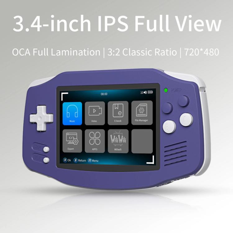 ANBERNIC RG 34XX Handheld Game Console Classic Retro Wireless WIFI Video Gaming Player, Standard 32G - Without Game, Standard + 64G, Standard + 128G, Standard + 256G - ORIWHIZANBERNICPocket ConsolePocket Console & Accessories
