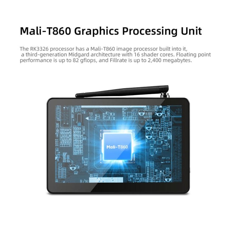 Android 7.1.2 RK3326 Quad - core Cortex A35 up to 1.5GHz Support WiFi & Bluetooth & TF Card & HDMI & RJ45, US Plug, PiPo X10RK - ORIWHIZ
