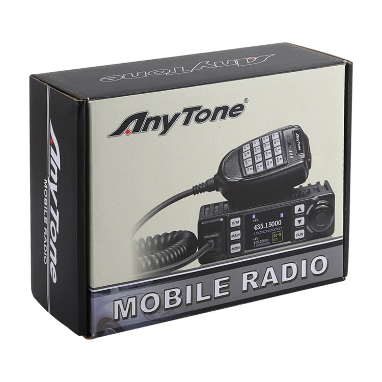 AnyTone AT - 779UV Mobile Radio VHF / UHF Dual Band 200CH 25W FM Mobile Car Radio Walkie Talkie - ORIWHIZCar Walkie TalkieConsumer ElectronicsWalkie Talkie