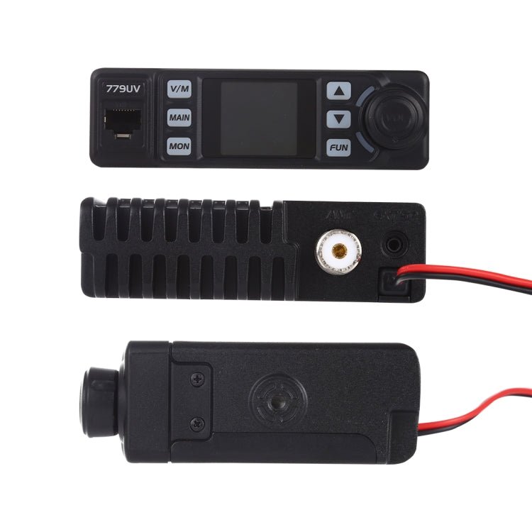 AnyTone AT - 779UV Mobile Radio VHF / UHF Dual Band 200CH 25W FM Mobile Car Radio Walkie Talkie - ORIWHIZCar Walkie TalkieConsumer ElectronicsWalkie Talkie