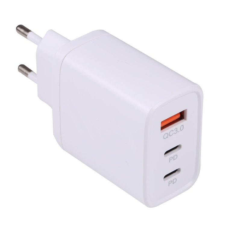 AR - 892 3 in 1 QC3.0 PD20W USB + USB - C / Type - C Wall Travel Charger, EU Plug, UK Plug - ORIWHIZ