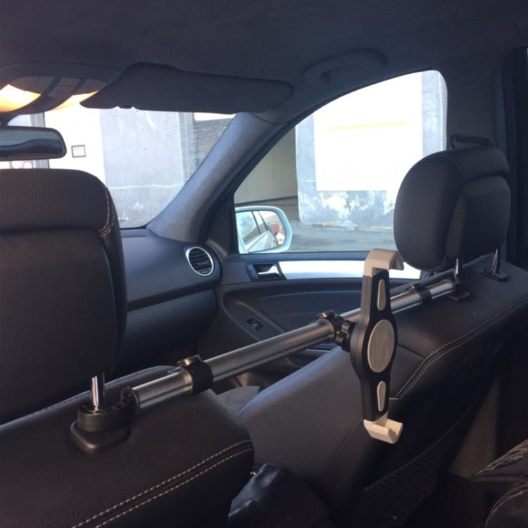 Auto Car Back Seat Headrest Universal Tablet Mounting Holder, 7 - 10.5 inch Tablet, 9.5 - 14.5 inch Tablet - ORIWHIZ