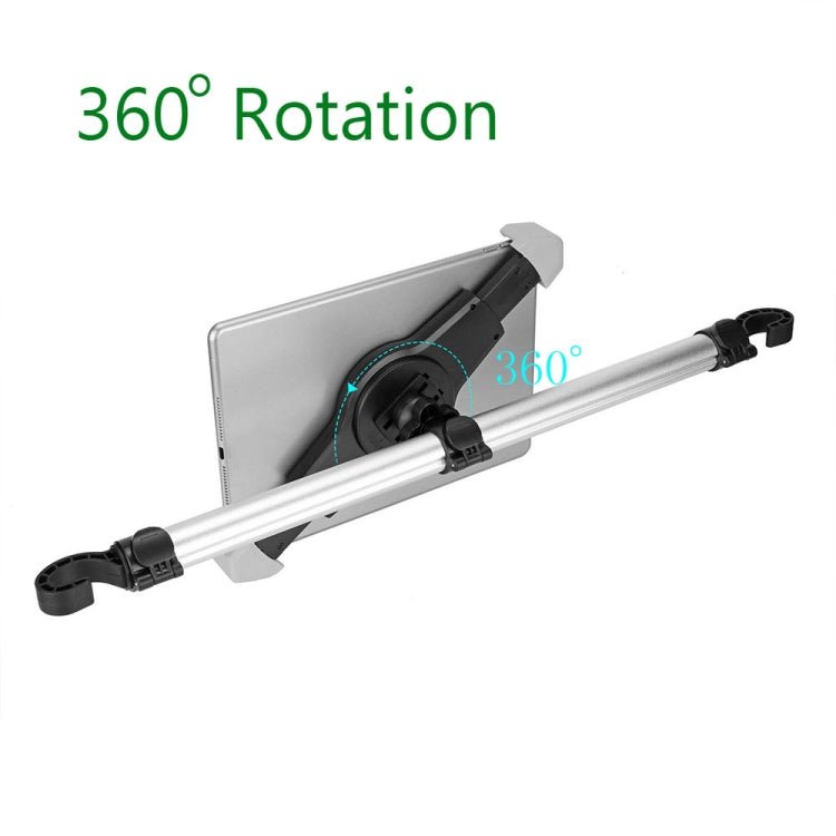 Auto Car Back Seat Headrest Universal Tablet Mounting Holder, 7 - 10.5 inch Tablet, 9.5 - 14.5 inch Tablet - ORIWHIZ