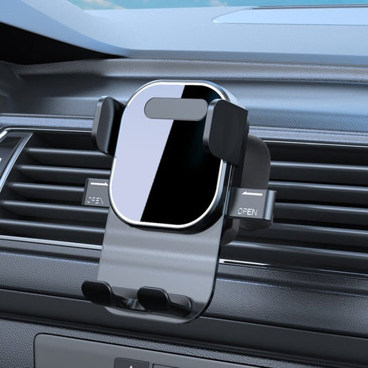 Automotive Navigation Bracket Car Air Vent Phone Fixed Support Clip, Mirror Model, Texture Model - ORIWHIZ
