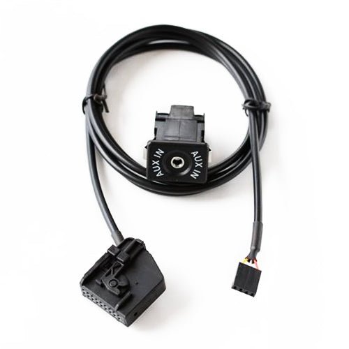 AUX Adapter Switch Plug + Wiring Hardness for Volkswagen Audi MFD2 RNS2 / Ford, Cable Length: 1.5m, For Volkswagen / Audi / Ford - ORIWHIZCar Replacement PartsDIY CablesIn Car