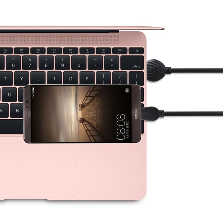 awei CL - 61 2 in 1 2.5A Micro USB Charging + Transmission Aluminum Alloy Braided Data Cable, Length: 1m - ORIWHIZ