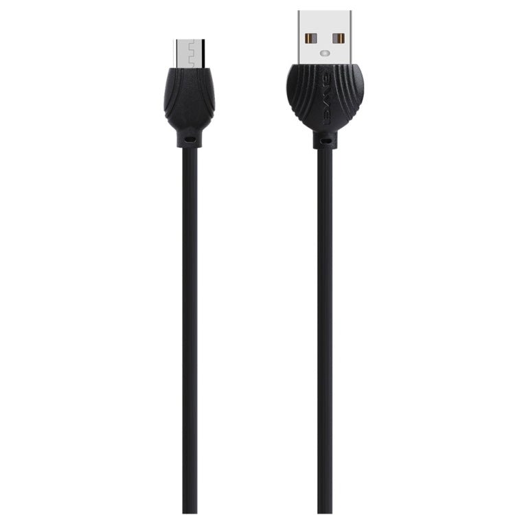 awei CL - 61 2 in 1 2.5A Micro USB Charging + Transmission Aluminum Alloy Braided Data Cable, Length: 1m - ORIWHIZ
