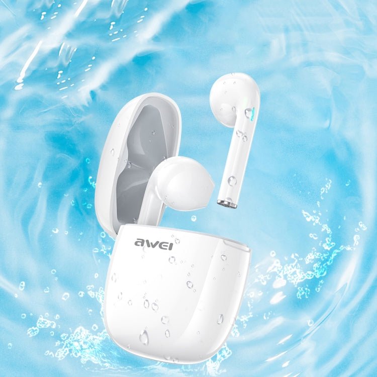 awei T28 Bluetooth V5.0 Ture Wireless Sports TWS Headset with Charging Case - ORIWHIZ